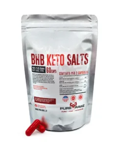 BHB Keto Salts 27mg per cap / 60ct / 1620mg