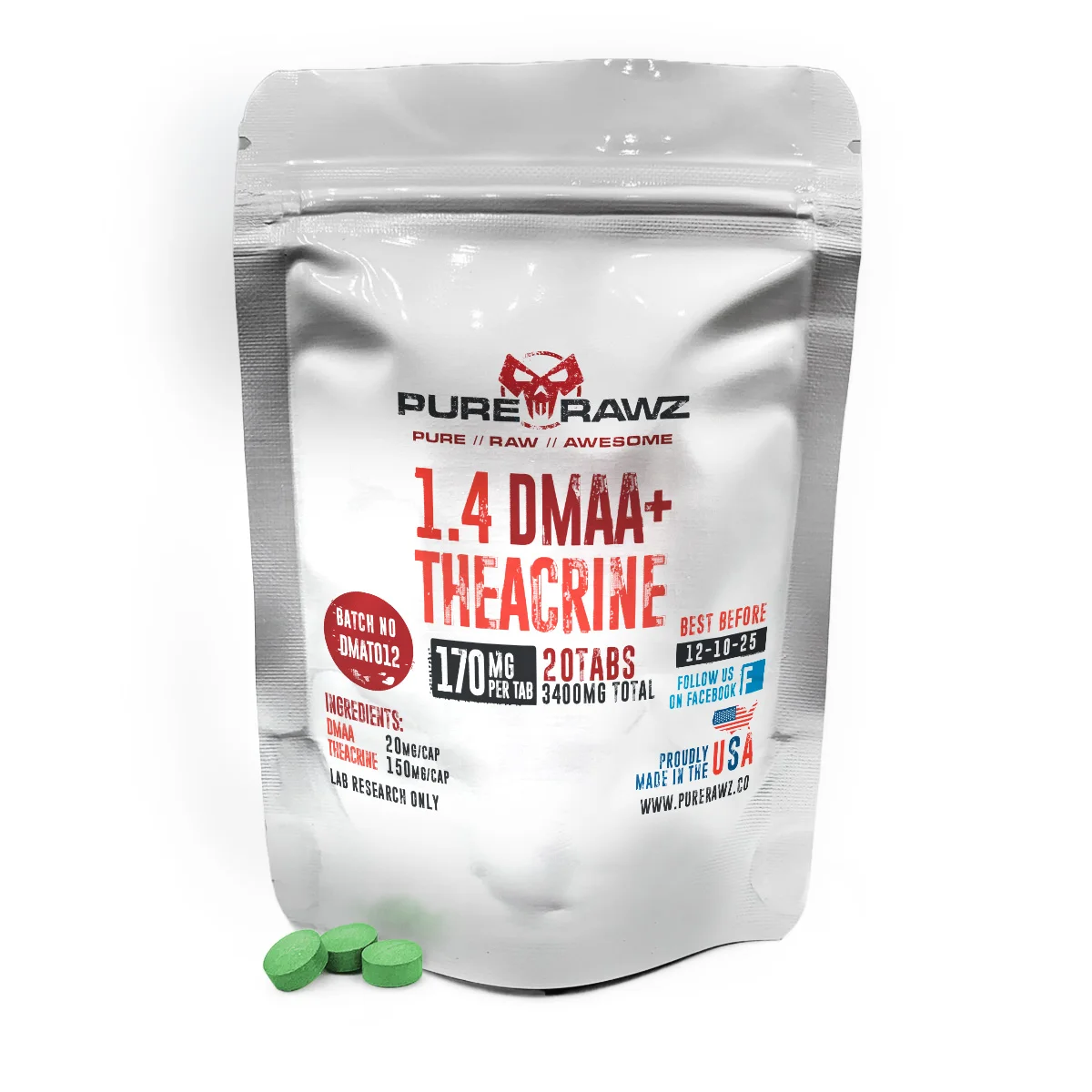 DMAA + Theacrine Stack