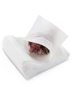 Disposable Empty Tea Bags – Loose Leaf Tea Infuser – Press and Brew 100ct