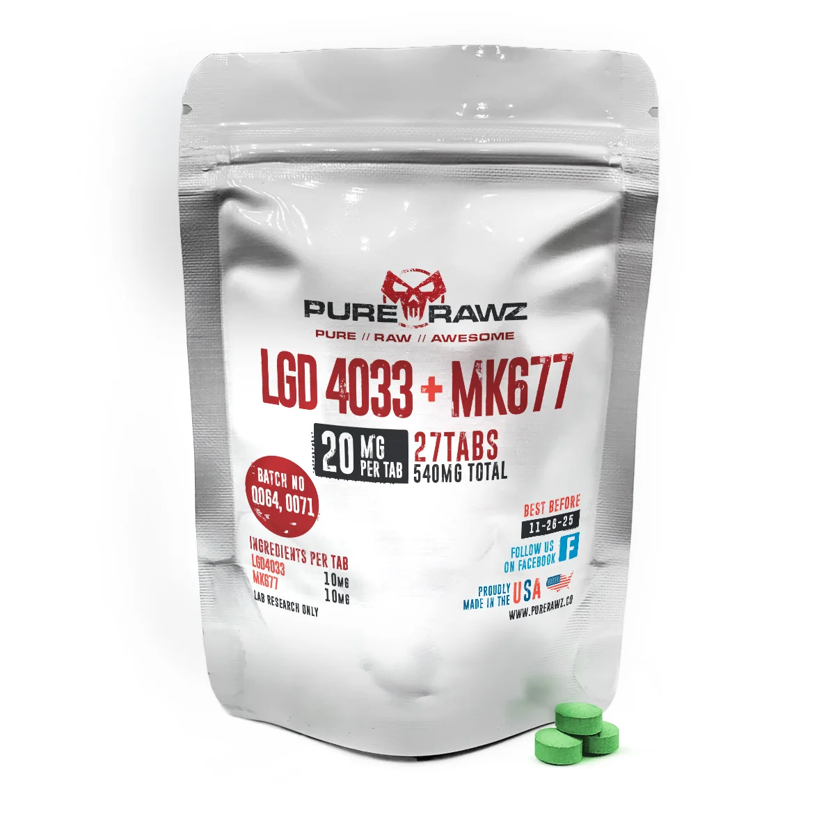 Ligandrol (LGD-4033) + MK-677 (Ibutamoren) Stack