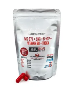 MK-677 + Zinc + 5-HTP + Vitamin B6 + TUDCA Capsules