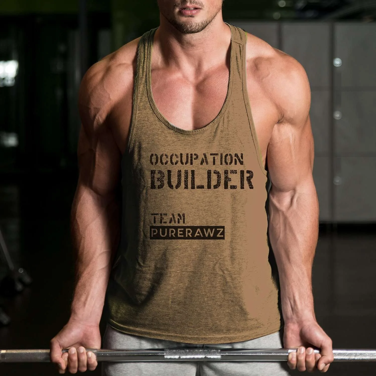 Pure Awesome Body Builder Tank