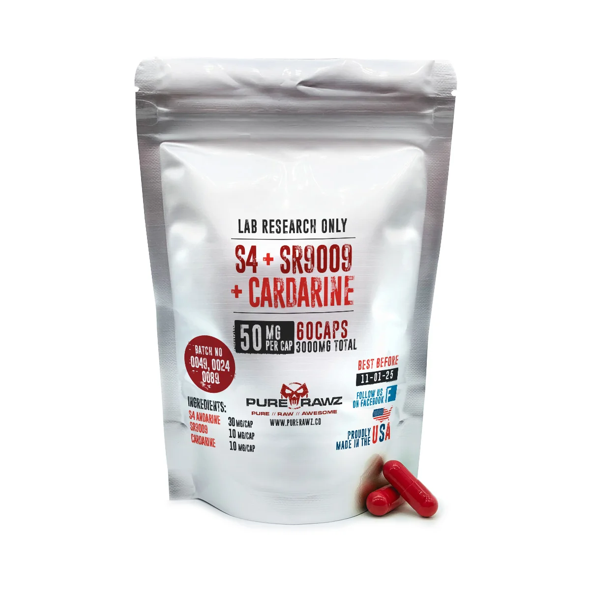 S4 Andarine + Stenabolic (SR-9009) + Cardarine (GW-501516)